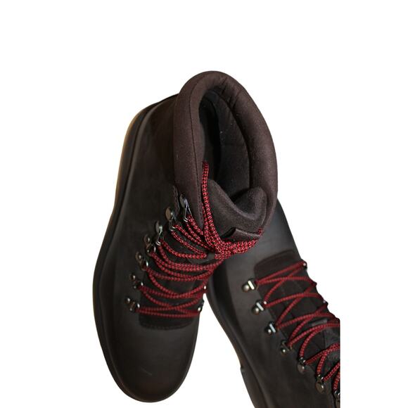 NIB UGG MEN\'S WATERPROOF BILTMORE WORK CASUAL SUEDE‎ SHEARLING LINED BOOTS BROWN main image 5